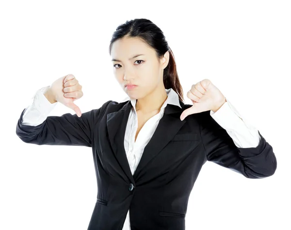 Attractive asian girl posing in studio — Stock Photo, Image