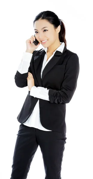 Attractive asian girl posing in studio — Stock Photo, Image