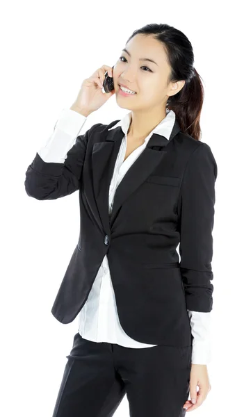 Attractive asian girl posing in studio — Stock Photo, Image