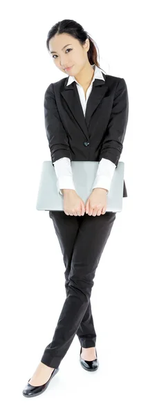 Attractive asian girl posing in studio — Stock Photo, Image