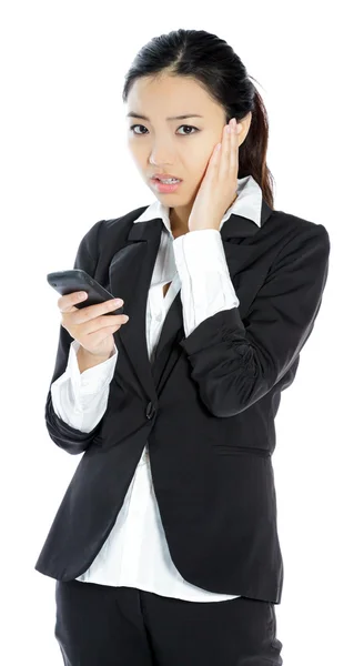 Attractive asian girl posing in studio — Stock Photo, Image