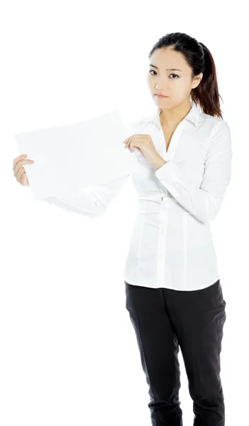 Attractive asian girl posing in studio — Stock Photo, Image