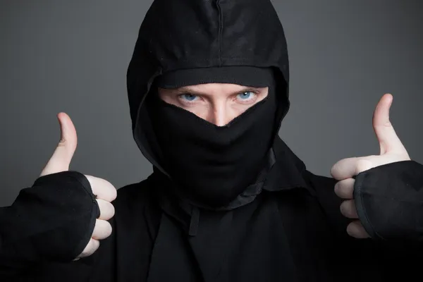 Attractive caucasian man shot in studio — Stock Photo, Image