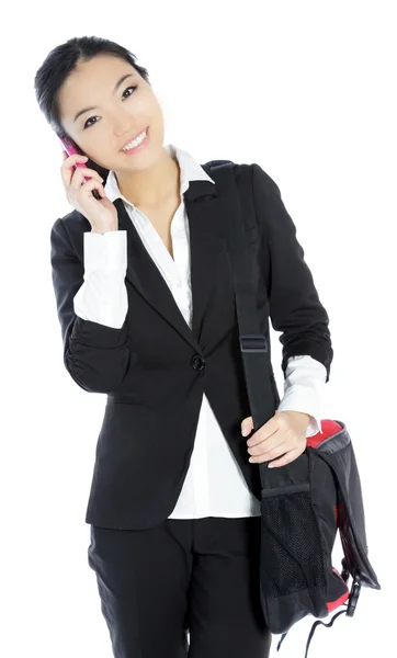 Attractive asian girl posing in studio — Stock Photo, Image