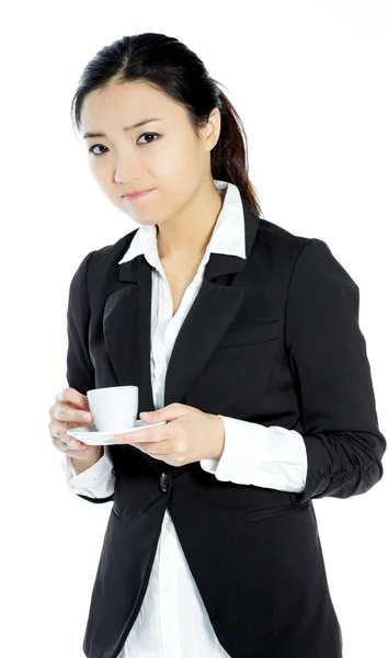 Attractive asian girl posing in studio — Stock Photo, Image