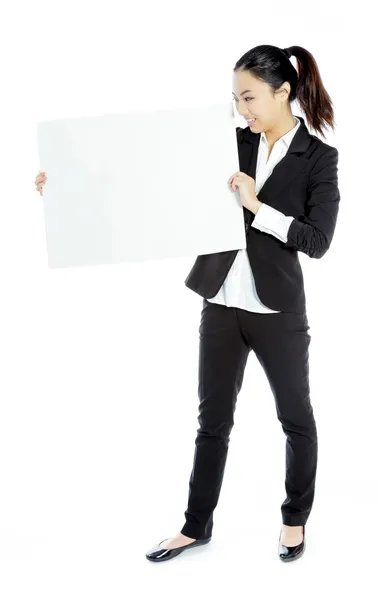 Attractive asian girl posing in studio — Stock Photo, Image