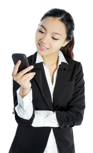 Attractive asian girl posing in studio — Stock Photo, Image