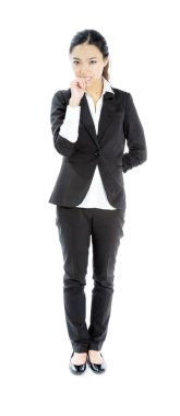 stüdyoda poz çekici Asyalı kız