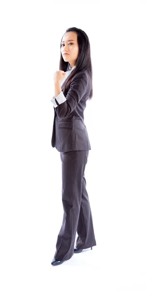 Attractive asian girl posing in studio — Stock Photo, Image