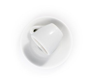 boş espresso fincan