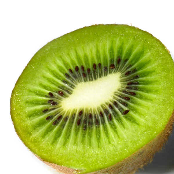 Close-up of a kiwi isolated on a white background — Stock Photo, Image