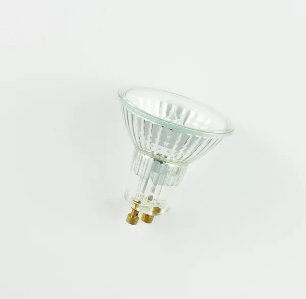 Halogen light bulb isolated on a white background — Stock Photo, Image