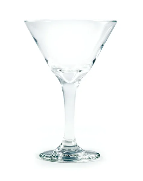 Copo de cocktail isolado sobre um fundo branco — Fotografia de Stock