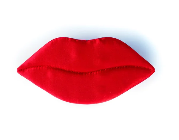 Lippenstift-Box isoliert auf weißem Hintergrund — Stockfoto