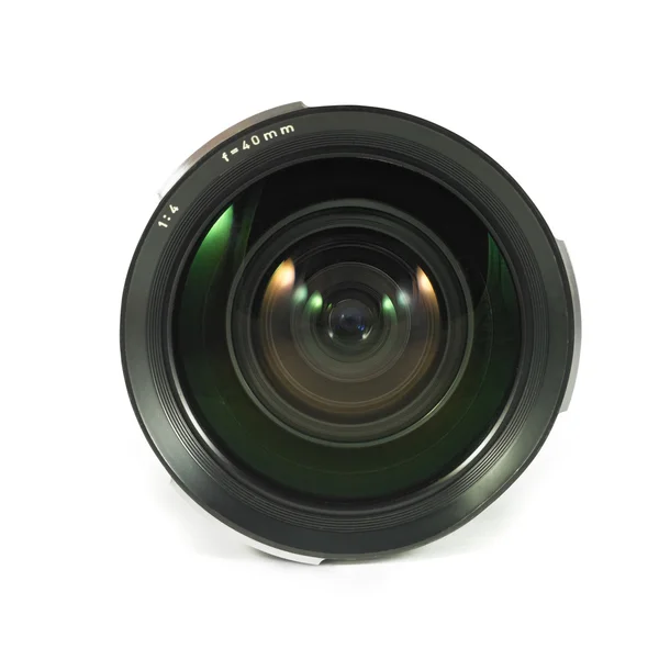 Obiettivo della fotocamera isolato — Foto Stock