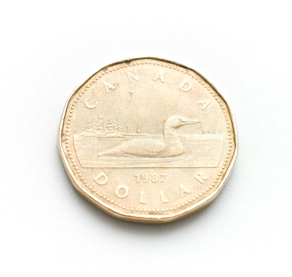 One canadian dollar