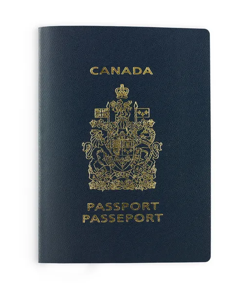 Паспорт гражданина Канады — стоковое фото