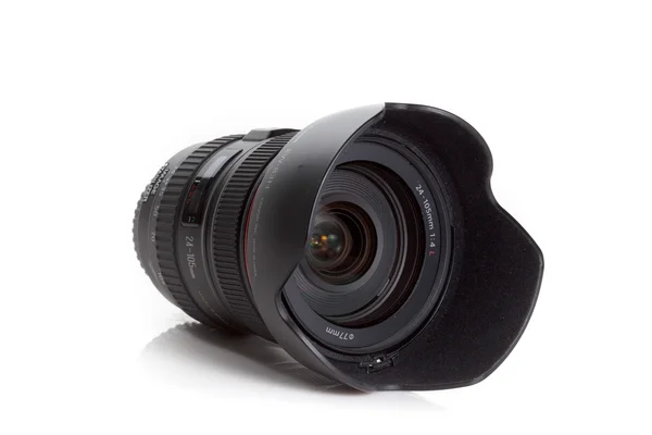 Profesionální fotoaparát čočka — Stock fotografie