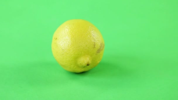 Torneado limón — Vídeo de stock