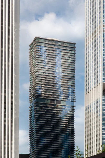 Wolkenkratzer in Chicago — Stockfoto