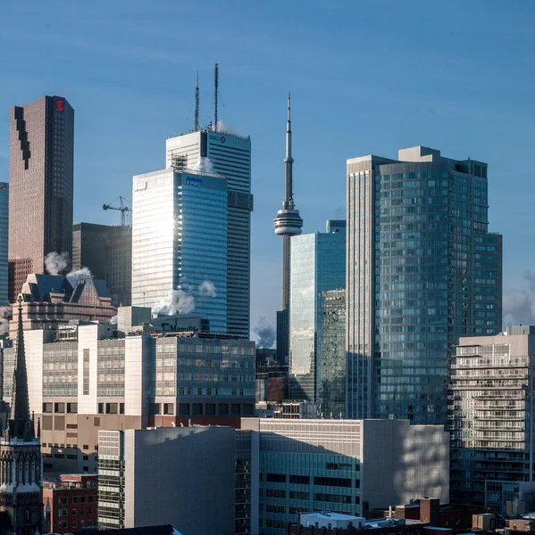 Felhőkarcolók Torontóban — Stock Fotó