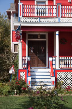 verandada Amerikan evi