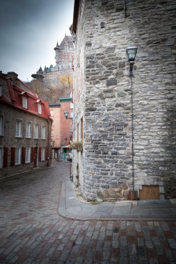 Quebec tipik sokak