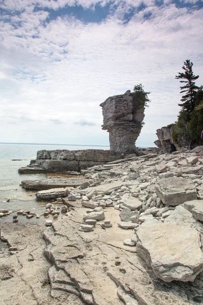 Stone beach — Stock Photo, Image