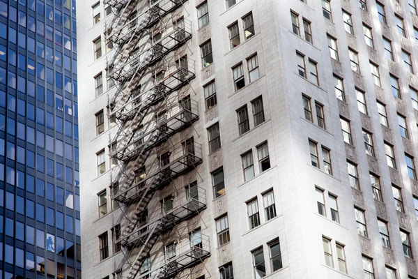 Skyscraper with stairs — Stock Photo, Image