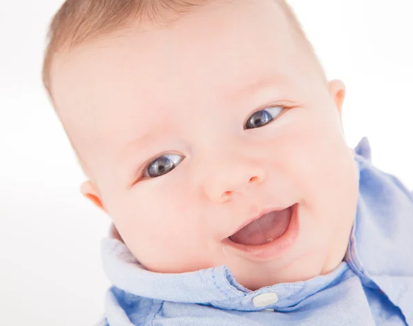 Gelukkig lachen baby — Stockfoto