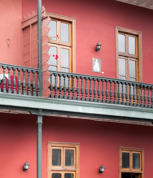 Parte della casa rossa — Foto Stock