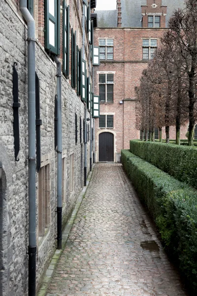 Passage along the buildings — Stock Photo, Image