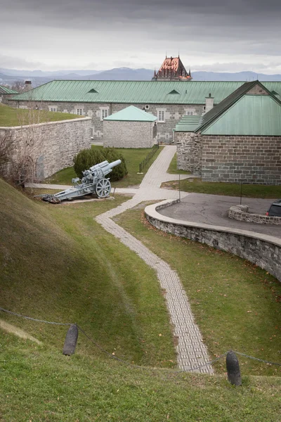 Fortifications of Quebec city — Stock Photo, Image