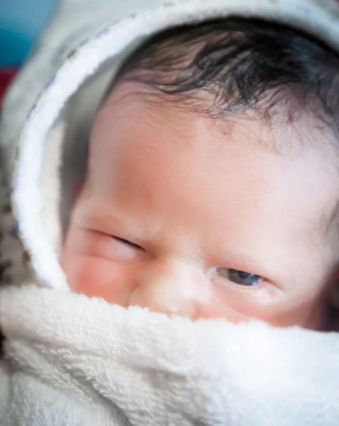 Slapende jongen — Stockfoto