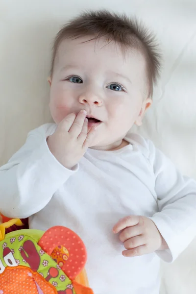 Sonriente bebé — Foto de Stock