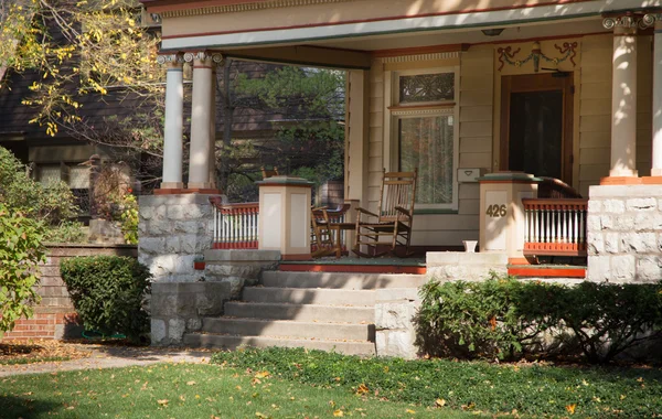 Rocking chairs — Stock Photo, Image