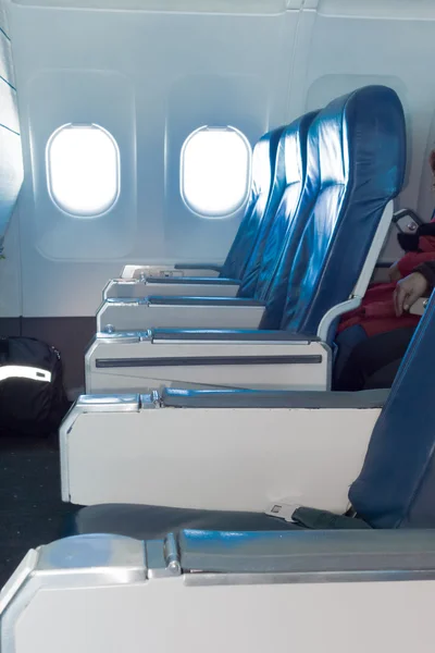 비행기 좌석 — 스톡 사진