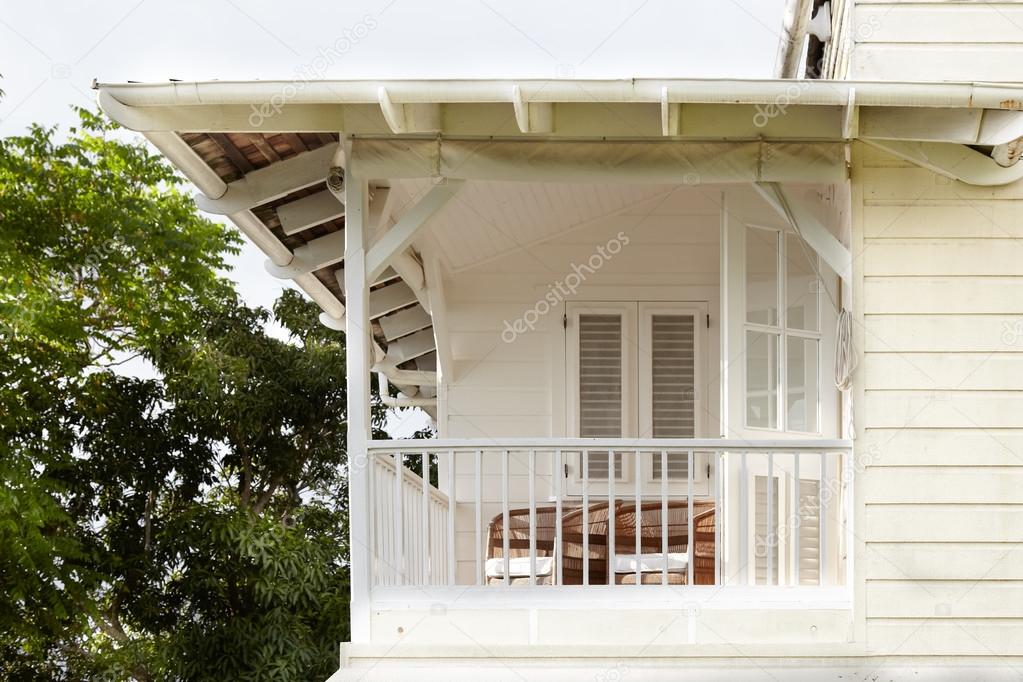 Porch of house