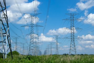 Elektrik yüksek gerilim metal direk