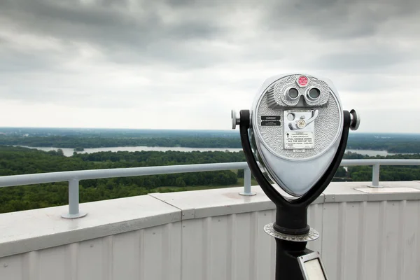 Tourist binoculars — Stock Photo, Image