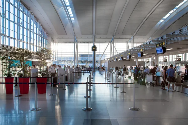 Hall in luchthaven — Stockfoto