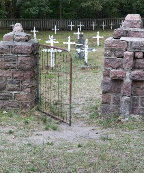 White crosses — Stock Photo, Image