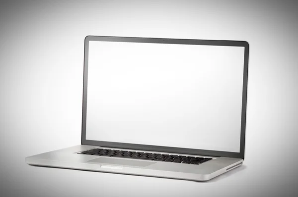 Open blank laptop — Stock Photo, Image