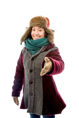 el için el sıkışma