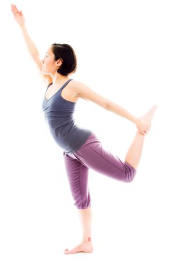 Yoga yapan kadın
