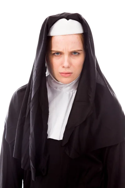 Nun parece triste — Fotografia de Stock