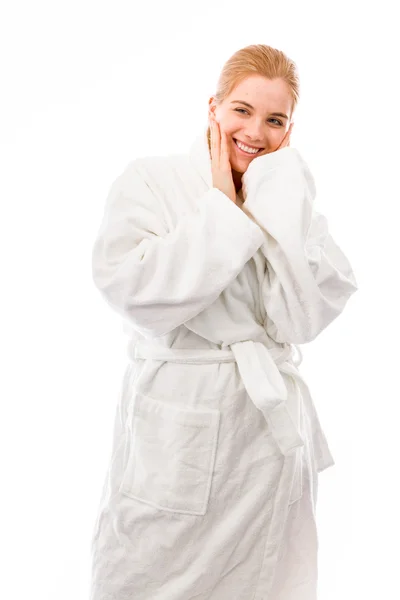 Mujer sonriendo — Foto de Stock