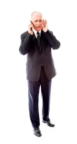 Businessman talking — Stock Photo, Image