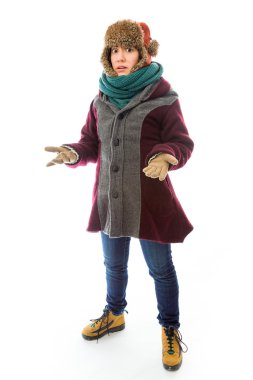 kadın kolu uzanmış