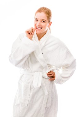 kadının tırnaklarını ısırma